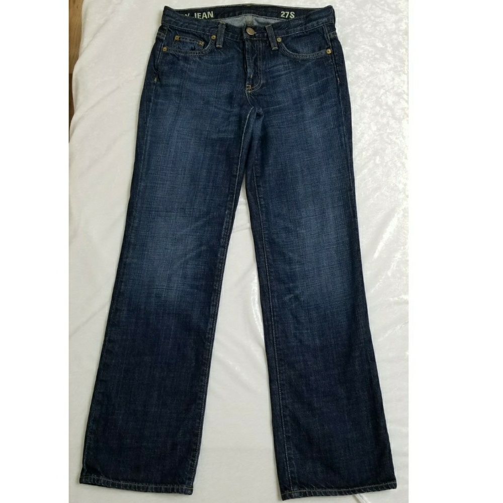 J. Crew Boy Jean Mid-Rise Straight Leg Denim - Picture 2 of 8